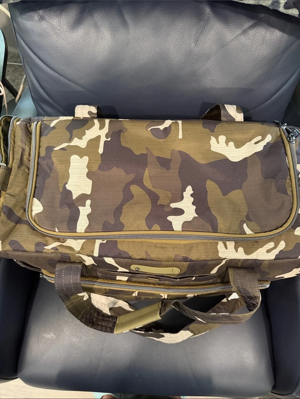 lug Trolley Duffel - Camo Olive NWT